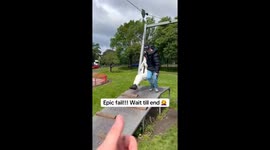 Mother’s zip line ride starts with fun but ends in a fall
