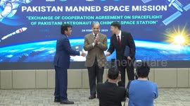Pakistan: Pakistani astronaut to enter Chinese space station