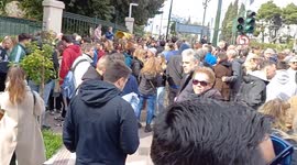 Greece: Rally in Athens, Greece