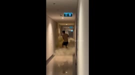 Drunk Polish tourist rampages through condo and sets off fire extinguisher