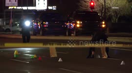 US, Phoenix: Phoenix Bell Road Vehicle Vs Pedestrian