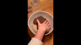 Seeded sourdough using a basic sourdough recipe. Added seeds of choice!