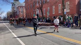 42nd Annual Alexandria, Virginia Saint Patrick’s Day Parade Bag Pipers