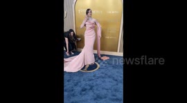US: Sofia Carson Arrives the 31st Annual Screen Actors Guild Awards