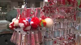 Bulgarian people celebrate the day of Baba Marta