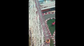 People get stuck on water slide at water park in Shah Alam, Malaysia