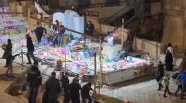 Israel: A look at the merchants in Jerusalem’s Old City and the flow of visitors arriving to pray at the Temple Mount