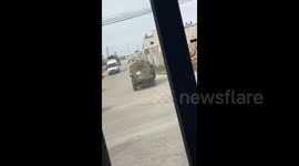 Israeli forces storm the town of Silwad, east of Ramallah