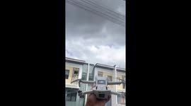 Family used drone downwash to fan barbecue in front yard