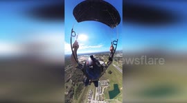US: Heart-Pounding POV Captures Army Parachute Team’s Daring Feat