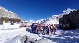 Tribes in northern India mark the Losar New Year festival