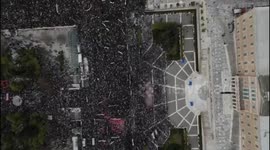 Greece: People hold mass protests in Athens demanding justice after train tragedy