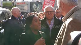 Tory leader Kemi Badenoch attends farmer rally in London and makes video supporting protest
