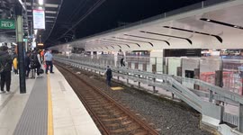 Average Friday Night At The Train Station