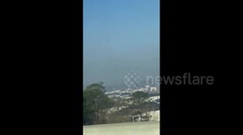 US: Myrtle Beach Engulfed in Smoke as Carolina Forest Wildfire Rages
