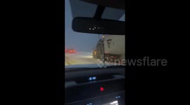 US: I-70 Reopens After Multiple Crashes Amid Snowstorm in Colorado