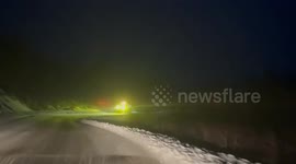 Drivers battle through severe snow in Cottonwood Canyons