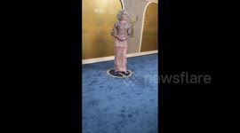 US: Jane Fonda Arrives the 31st Annual Screen Actors Guild Awards