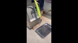 High Speed Vegetable Cutting Machine