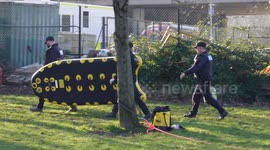 Major police activity at Cumberland Basin in Bristol search after person spotted entering water