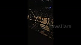 Israeli forces storm the town of Tuqu’ southeast of Bethlehem in the West Bank