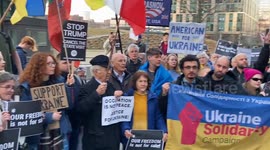 Stop Trump and Putin Protest in London
