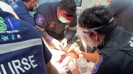 Paramedics save pervert, 47, who had steel 'stamina' ring stuck on his penis for two days