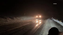US, Los Angeles: Wrightwood Mountain High Snow