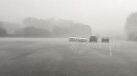 US: Powerful storm hits Matthews, NC
