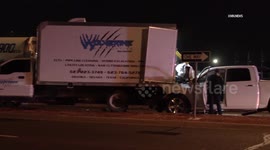 US, Phoenix: Phoenix One Critical After Crash Involving Box Truck