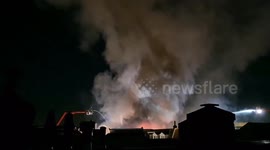 Netherlands: Massive Fire Erupts at Historic Center of Arnhem, Prompting Evacuations