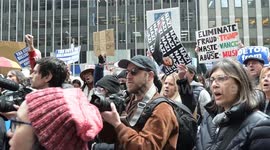 US: Trump and Musk Protest