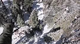 Sheriff saves two hikers who plunged down 800ft cliff in California