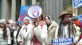 US: Trump and Musk Protest