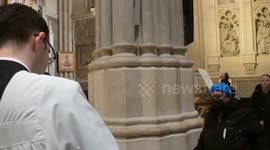 USA: Ash Wednesday in New York