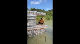 Recycling Bottles Into Boats