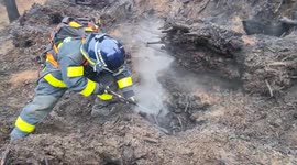 Emergency crews continue to battle wildfire in Iwate, Japan