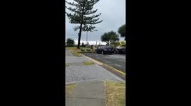 Huge waves hit Gold Coast as Cyclone Alfred approaches in Queensland, Australia
