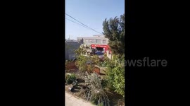 Israeli forces storm the town of Burqin, to the west of Jenin