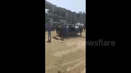 Multiple injuries were taken to the hospital in Beit Hanoun