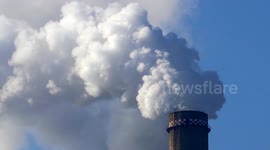 Romania: Power Plant Chimney