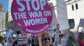 Thousands march through DTLA for International Women’s Day