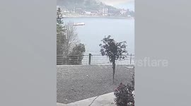 Two dead after passenger ship rammed and sunk by larger oil spill cleaning vessel