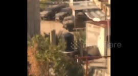 West Bank: Israeli forces continue their raid on Al-Far'a refugee camp in the northern West Bank since the early morning hours