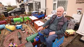 Pensioner, 92, selling incredible collection of models -made from mobility scooters
