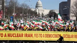 Thousands Rally in DC on International Women’s Day for a Free Iran