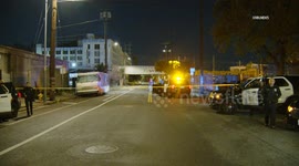 US, Los Angeles: Lincoln Heights Fatal Hit and Run Auto vs Pedestrian