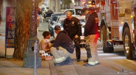 US, Los Angeles: Downtown Los Angeles Shooting Victim