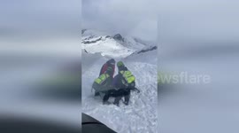 Spain: Woman with Broken Leg Rescued After Mountain Fall in Huesca