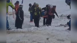 Spain: Man Rescued After Avalanche Horror in Spanish Mountains